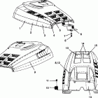 0941667 600 XCR Капот