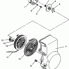 E940667 EURO XLT SP Recoil starter assembly xlt e940767,   xlt sp e940667 & ...