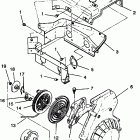 E940262 EURO TRAIL DELUXE Blower housing & recoil starter assembly trail deluxe e9...