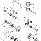 0942064 WIDE TRAK LX Piston and crankshaft widetrak lx 0942064