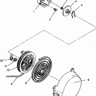 E940869 EURO RXL TOURING Recoil starter assembly rxl touring e940869