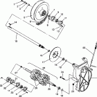 0941760 440 XCR Drive train assembly 440 xcr 0941760