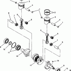 0943433 LITE Piston and crankshaft lite 0943433 and  lite deluxe 0943...