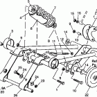 0941660 440 XCR SP Front torque arm assembly 440 xcr sp 0941660
