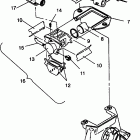 0941667 600 XCR Brake assembly 600 xcr 0941667