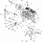 0946767 XLT SP XTRA Engine mounting xlt special (xtra) 0946767