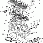 0941667 600 XCR Cylinder assembly 600 xcr 0941667