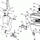 0941760 440 XCR Oil tank / air box assembly 440 xcr 0941760