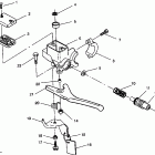 0941660 440 XCR SP Master cylinder assembly 440 xcr sp 0941660