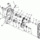 0941667 600 XCR Chaincase assembly 600 xcr 0941667