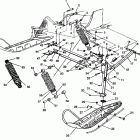 E940869 EURO RXL TOURING Front suspension and ski rxl touring e940869