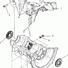 0940743 SUPER SPORT Crankcase assembly super sport 0940743