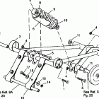 0942760 440 L/C Front torque arm 440 0942760 and 440 sks 0942560