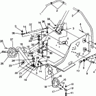 0941667 600 XCR Steering assembly 600 xcr 0941667