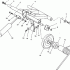 0940768 RXL Rear torque arm assembly rxl touring 0940869