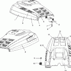500 EFI SKS - 0930574 Капот