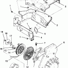 TRAIL - 0930761 Blower housing & recoil starter assembly trail  /  09307...