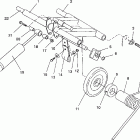 0930567 XLT SKS Rear torque arm assembly xlt / 0930767 &  xlt sks / 0930...