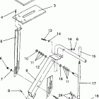 WIDE TRAK - 0932064 Shift linkage assembly widetrak  /  0932064