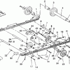 TRAIL - 0930761 Suspension assembly trail deluxe / 0930243