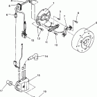 WIDE TRAK - 0932064 Magneto assembly widetrak  /  0932064