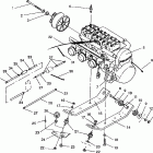 0930768 RXL Engine mounting rxl / 0930768 and rxl sks / 0930568