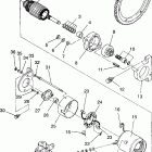 0930864 CLASSIC Starting motor assembly classic touring  /  0930865