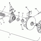 0933433 LITE Drive clutch assembly lite / 0933433,starlite / 0933427 ...