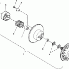 TRAIL - 0930761 Driven clutch assembly trail deluxe / 0930243