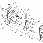TRAIL - 0930761 Chaincase assembly trail / 0930761 and  trail deluxe / 0...