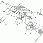 0932770 STORM Rear torque arm assembly storm / 0932770 and storm sks /...