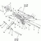 Widetrak GT - X932061 Front torque arm assembly widetrak gt  /  x932061