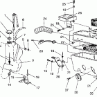 500 EFI SKS - 0930574 Oil tank  /  air box assembly 500 efi  /  0930674 and  5...