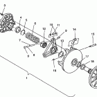 0932770 STORM Drive clutch assembly storm / 0932770 and storm sks / 09...