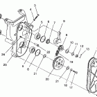 500 EFI SKS - 0930574 Chaincase assembly 500 efi / 0930674 and  500 efi sks / ...