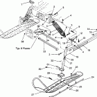 0933433 LITE Front suspension and ski lite / 0933433,starlite / 09334...