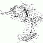0932770 STORM Front suspension and ski storm / 0932770 and storm sks /...