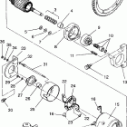 0933433 LITE Starting motor assembly lite deluxe / 0933431