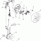 500 EFI SKS - 0930574 Magneto assembly 500 efi / 0930674 and  500 efi sks / 09...