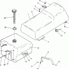 WIDE TRAK - 0932064 Seat and gas tank assembly widetrak  /  0932064