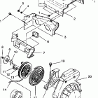 0933433 LITE Blower housing & recoil assembly lite / 0933433 and  lit...