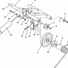 0930768 RXL Rear torque arm assembly rxl / 0930768 and rxl sks / 093...