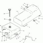 Widetrak GT - X932061 Seat and gas tank assembly widetrak gt  /  x932061