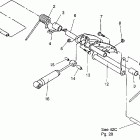 WIDE TRAK - 0932064 Rear torque arm assembly widetrak  /  0932064