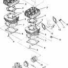 TRAIL - 0930761 Cylinder assembly trail deluxe / 0930243