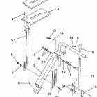 Widetrak GT - X932061 Shift linkage assembly widetrak gt  /  x932061