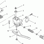 440 XCR - 0931760 Master cylinder assembly 440 xcr  /  0931760