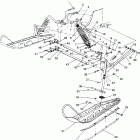 0930864 CLASSIC Front suspension and ski classic  /  0930864 and  classi...