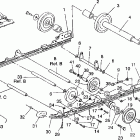 440 SKS - 0930560 Suspension assembly 440  /  0930760