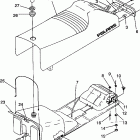 0932770 STORM Seat and gas tank assembly storm / 0932770 and storm sks...